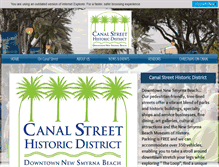 Tablet Screenshot of canalstreetnsb.com